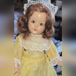 Vintage Effanbee Little Lady Doll 20in Tall